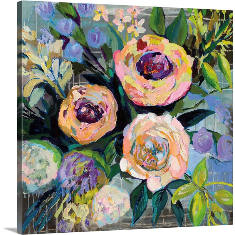 «Dreamy» par Jeanette Vertentes - reproduction, H 20 po x l 20 po x P 1,25 po, Toile tendue