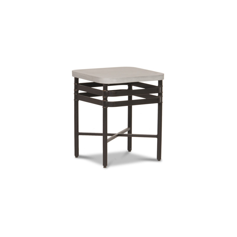 Lancaster Square Metal Outdoor Side Table , 20'' in. W 20'' in. D