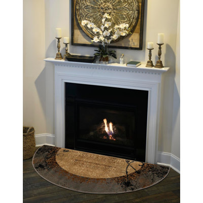 Tapis beige / brun Apex