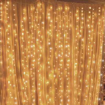 Octavous Indoor 1 - Bulb 118'' LED Curtain String Light