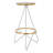 Galaxy Counter Stool with Metal Frame-29428945-49908907