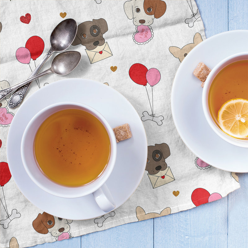 Waffle Tea Towel Kitchen Towel, Poly Twill