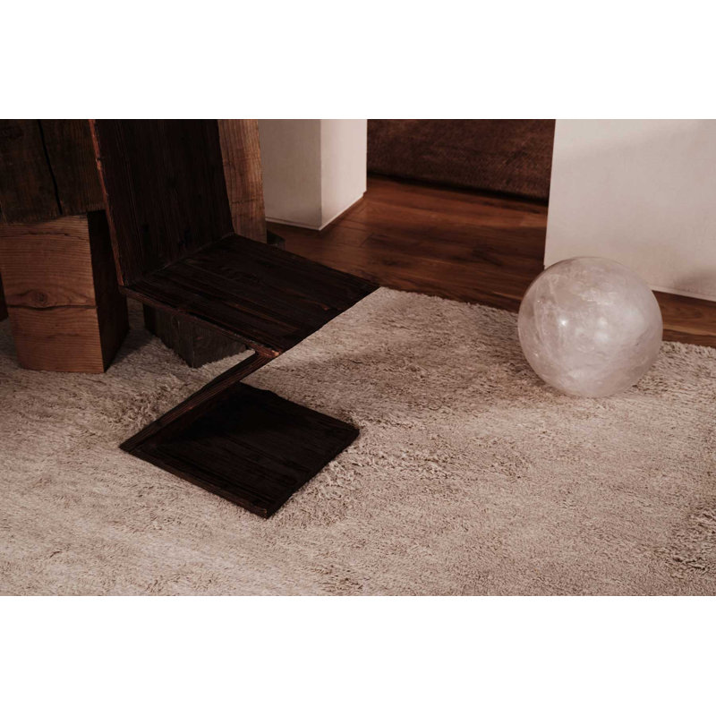 The Rug Company Loess Pearl Area Rug, Rectangle 4' x 6'