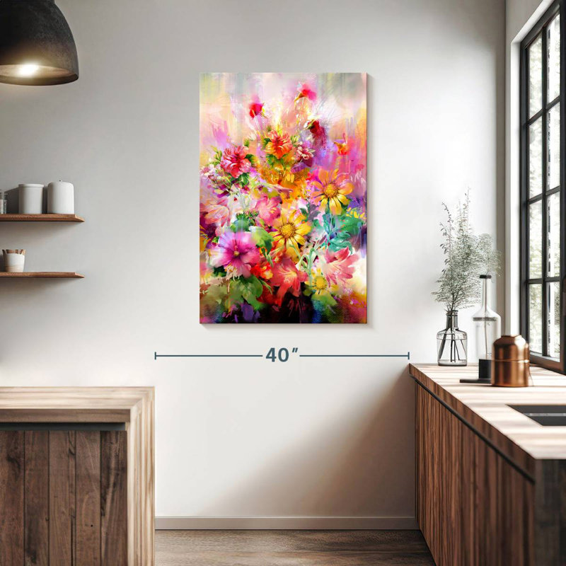 Harnek Flowers, 39" H x 26" W