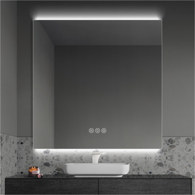Frameless Backlit LED Bathroom Vanity Mirror