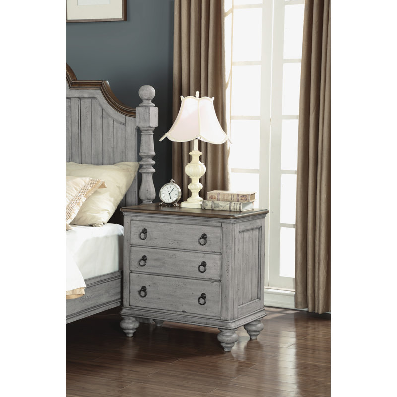 Secor 30'' W Solid Wood Nightstand