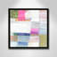 Clarendon Bright Net I par Cartissi - peinture sur toile à cadre flottant-1295673261-1295673255