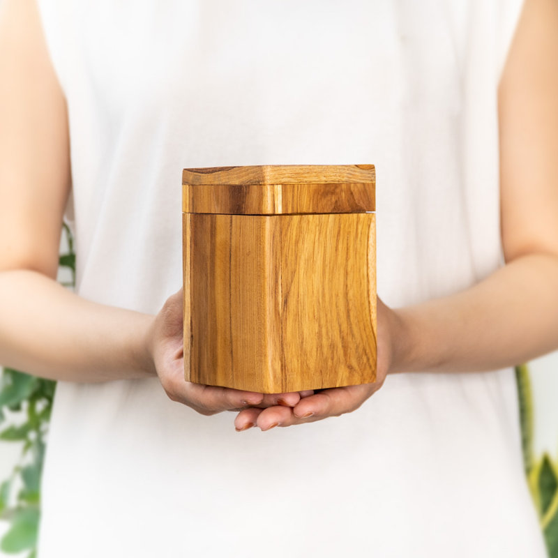 Pot de cuisine, H 5,9 po x l 3,93 po x P 3,93 po
