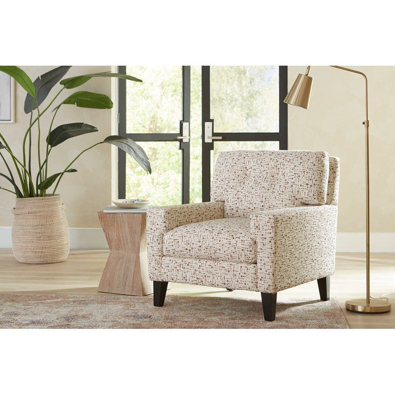 Upholstered Armchair, Heavenly Mulberry Chenille