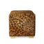Cube Ottoman - Safari Spot - Velvet-161291439