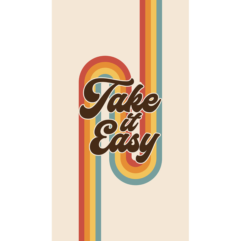 Take It Easy Wall Mural