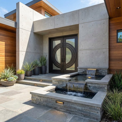 Circa Double Iron Doors