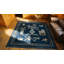 Antique Chinese - Baotou Blue 1920s Rug