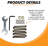 42 PCS Set of Bed Hardware