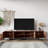 94.4" Walnut TV Stand With Storage