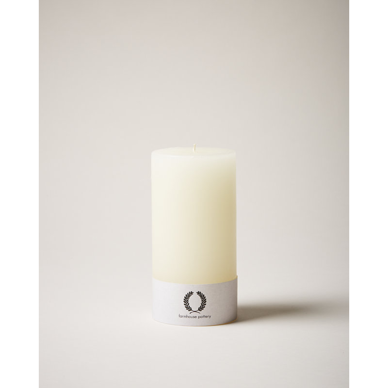 Pillar Candle - Ivory, 3" x 6"