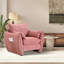 Fauteuil à angles vifs - Convient à une variété de cas de figure. Il s'agit d'un siège unique élégant pour les espaces modernes. Rouge-118673132