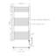 Ailisha Straight Towel Rail Heated Towel Rails-2081857541