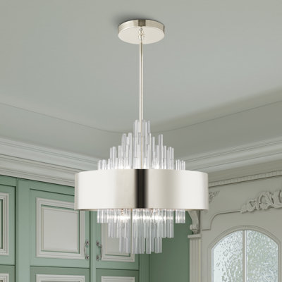 8 - Light Drum Chandelier