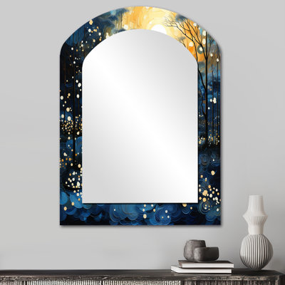 Miroir mural Blue River Reflections Of Serenity IV