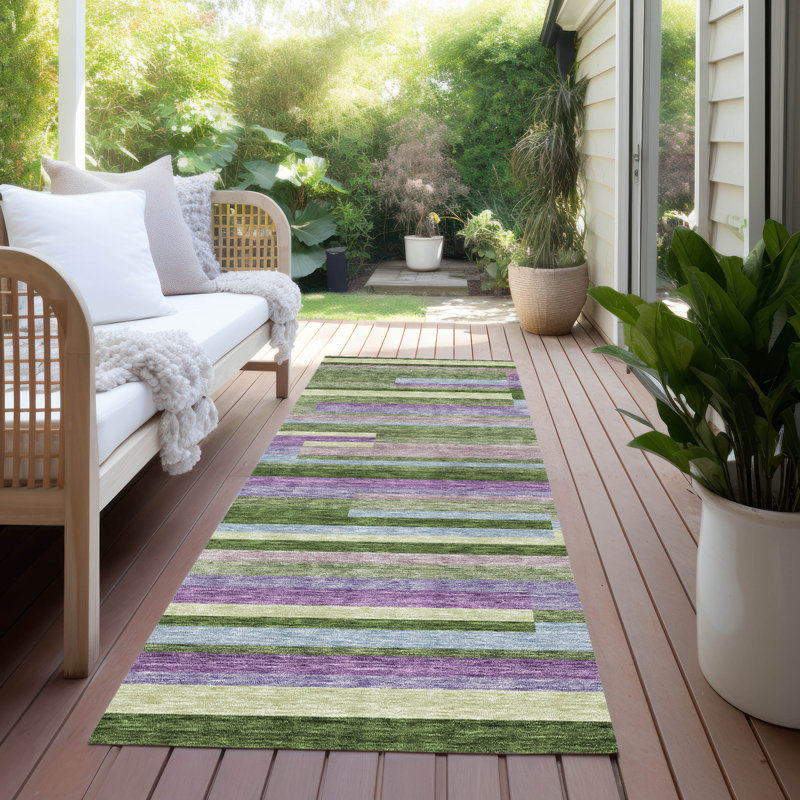  Chayden Area Rug with Non-Slip Backing, Runner 2'3" x 7'6"