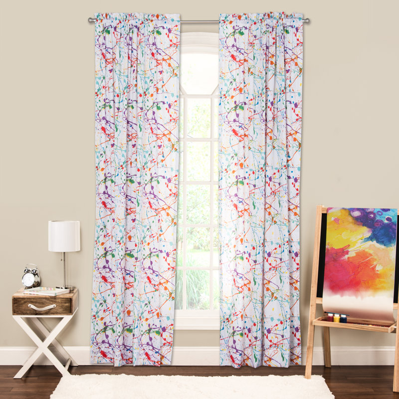 Semi Sheer Curtain Single Panel