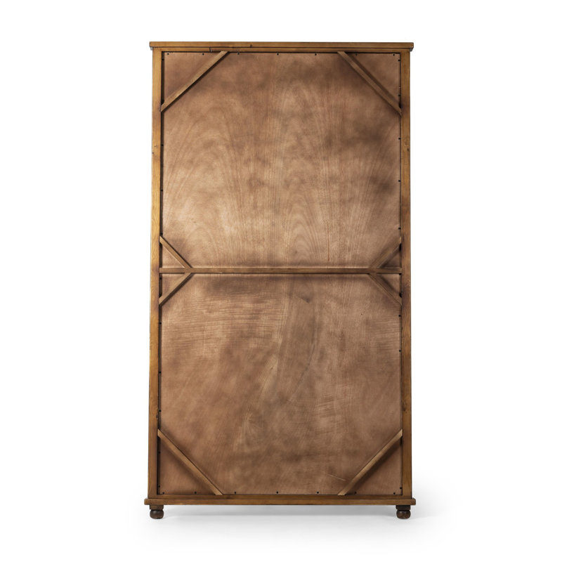 Orleans Floor Mirror, Aged Pine