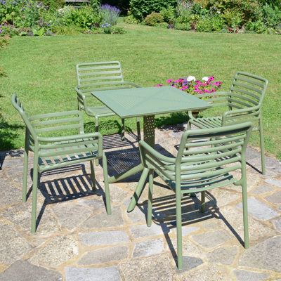 4 - Person Patio Dining Set with Square Table