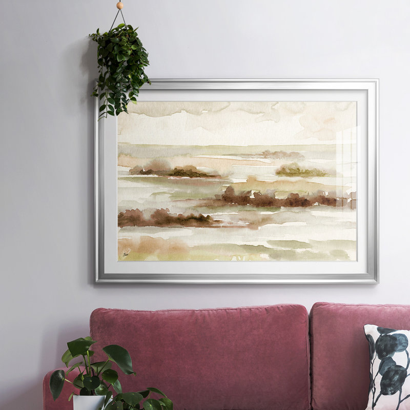 A Touch Of Autumn, reproduction d'art encadrée, Argent, H 15 po x l 21 po x P 1,5 po