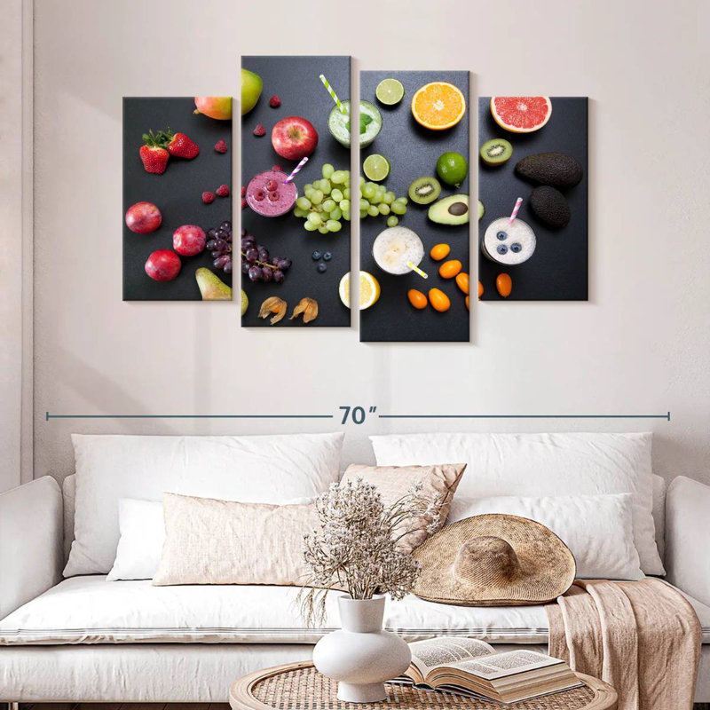Yarlin Fruit Smoothies, 32'' H x 52'' W