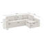 Canapé modulaire 4 places avec rangement-890115456