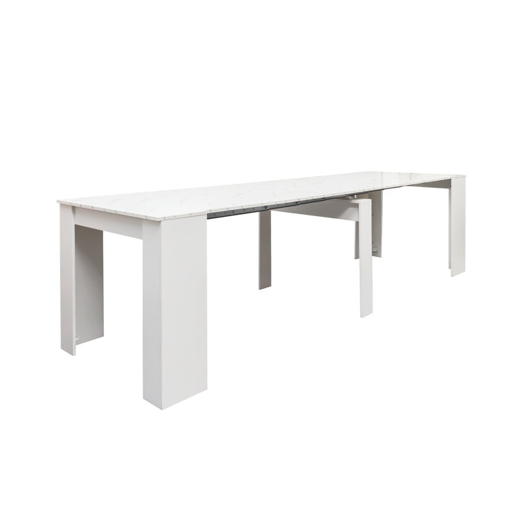 Multifunctional extendable console table
