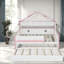 Lit double en forme de maison avec rangement, lit de jour en MDF, chambre d'enfant moderne-1900579982