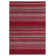 Tarren Handwoven Wool Red Rug