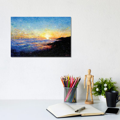 Above The Clouds Of Malibu by Jeff Johnson - Wrapped Canvas Print