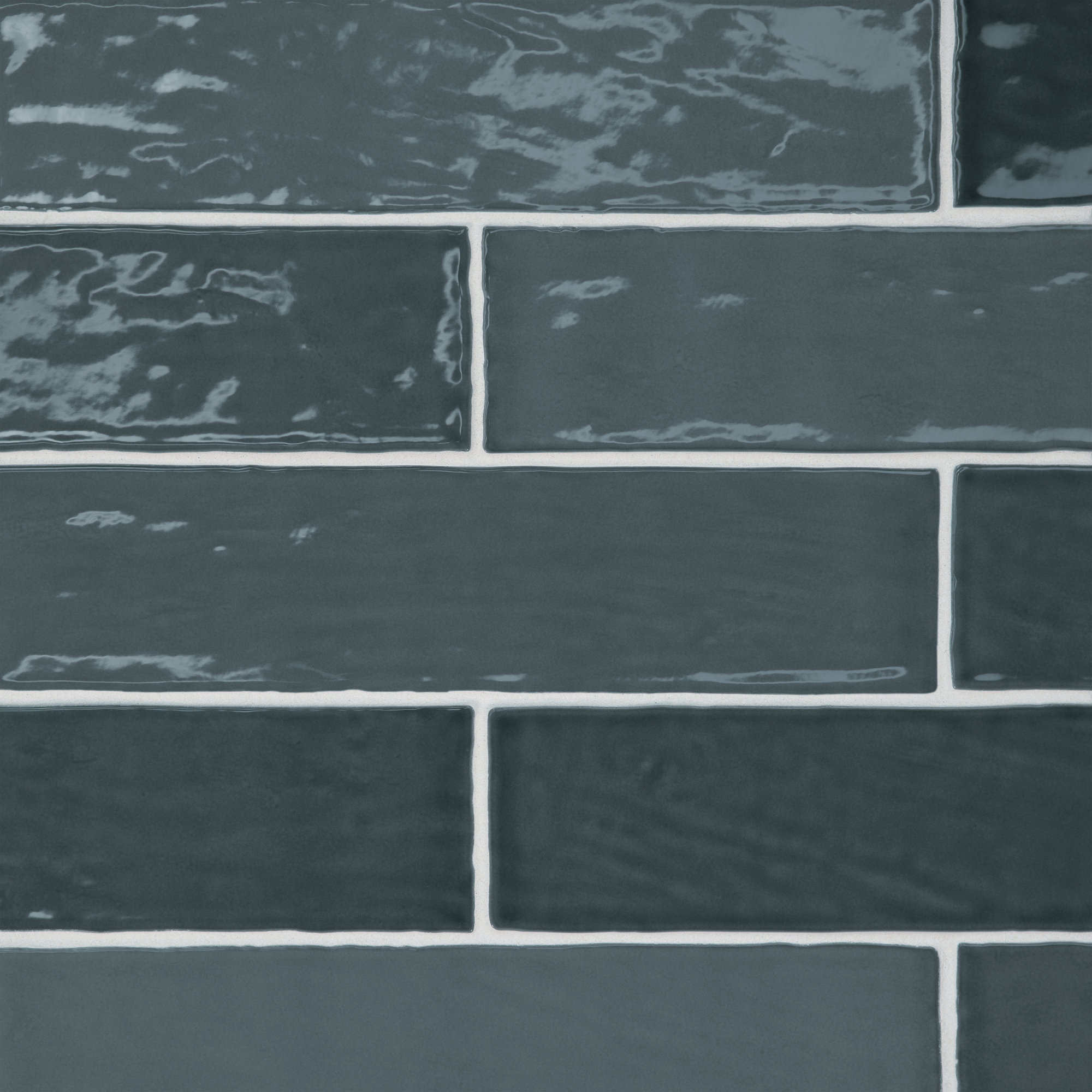 Marin 2.5" x 10" Porcelain Subway Wall & Floor Tile, Midnight Tide