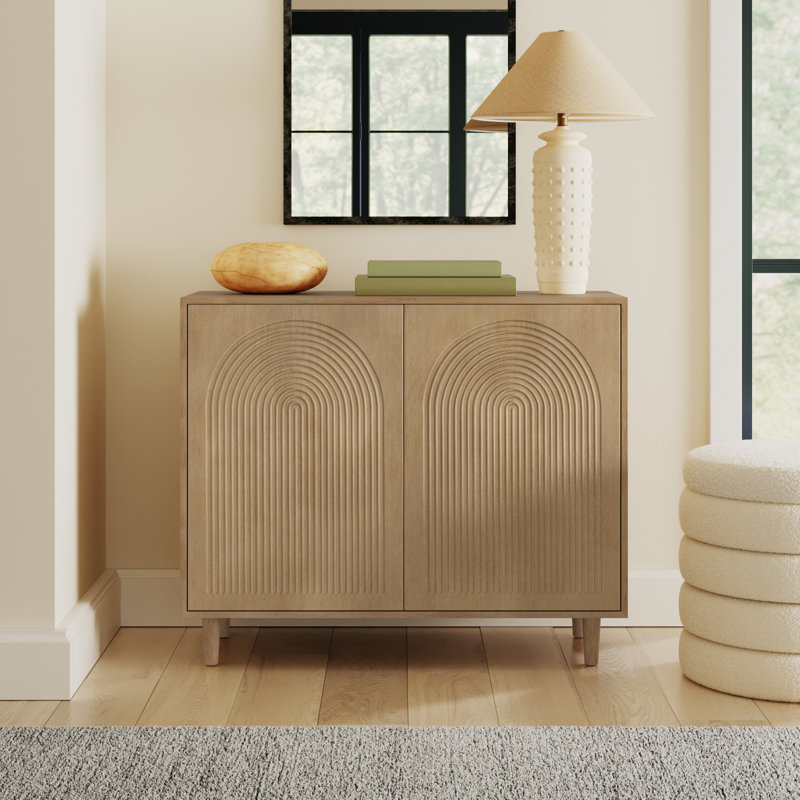 Apia Accent Cabinet, Light Brown