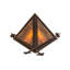 Desert Arrow 1 - Light Flush Mounted Sconce