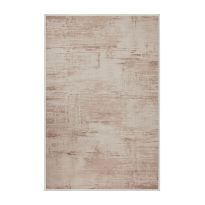 Tapis beige lavable à la machine