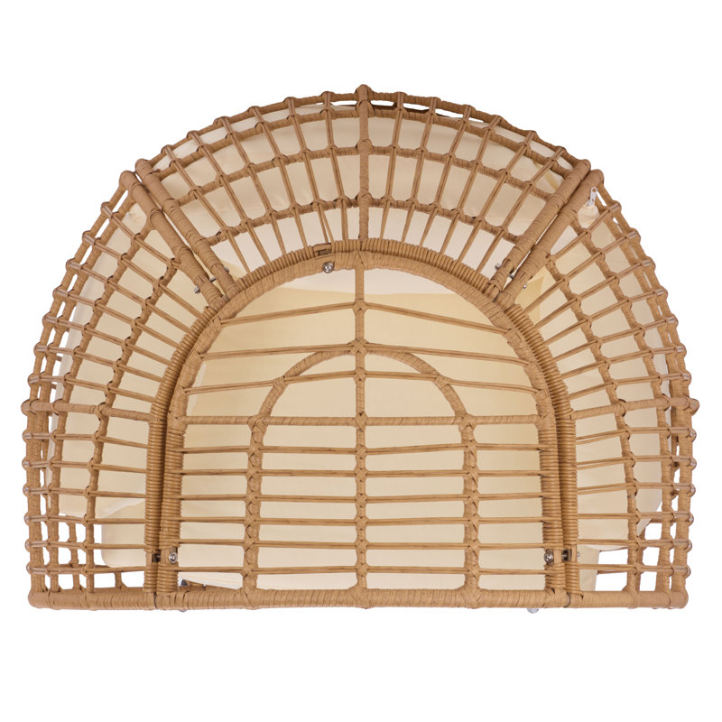 Emmett Outdoor Lounge Chair, Beige