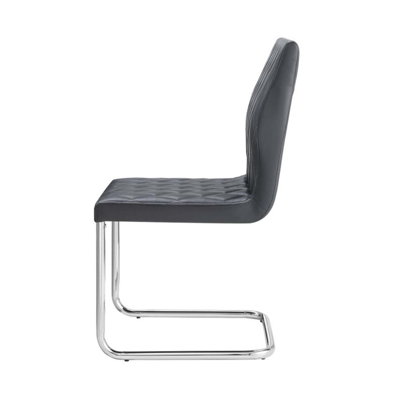 Chaise d'appoint grise Nadel