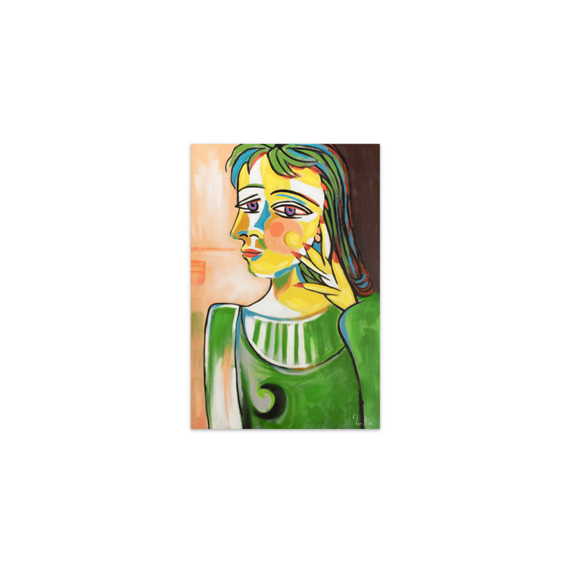 Hand -painted acrylic painting, inviolable grace