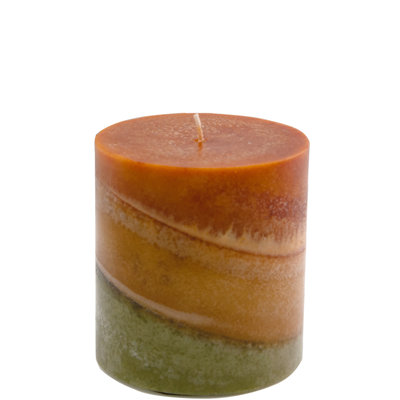 Bougie parfumée feuilles d'automne