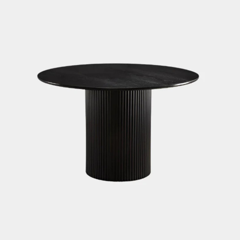 Table de salle à manger Nocturne, Noir
