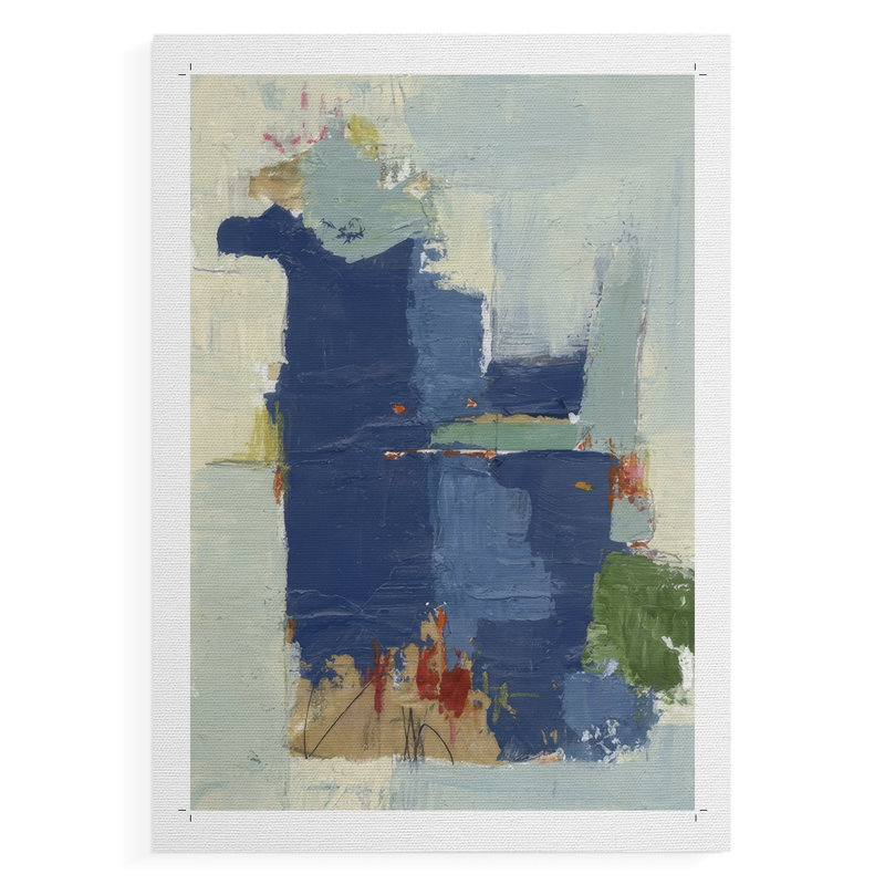 Blues I -Canvas Print Only - NOT FRAMED, 48" H x 32" W