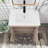 Leeshaun 30'' Single Bathroom Vanity with Resin Top
