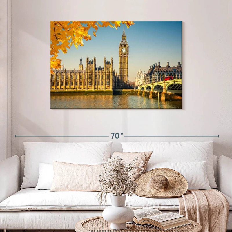 Ravi ensoleillé à Westminster, H 30 po x l 45 po