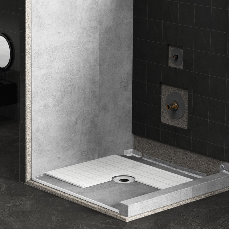 72'' W 72'' D Shower Base