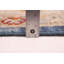 Tapis bleu moderne Oushak 9 pi 11 po x 14 pi 2 po