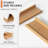 Floating Picture Ledge Shelves Set Of 4, Wall Mounted Display Shelf With Protective Lip For Photos, Books, Toys, And Decor, Durable Wood Construction, Easy Installation, Versatile For Any Room-62877653
